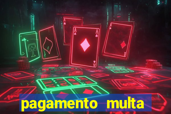 pagamento multa detran mg